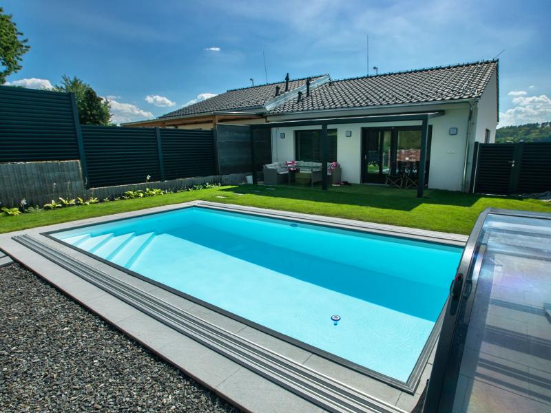 Albixon Pool-Überdachung Dallas Clear A, Silber mit klarem Polycarbonat - Image 9