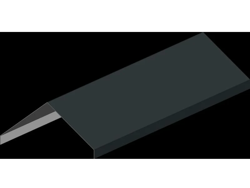 Aluminium Firstabdeckung Typ 6 200 cm - 5 Stück - Image 2