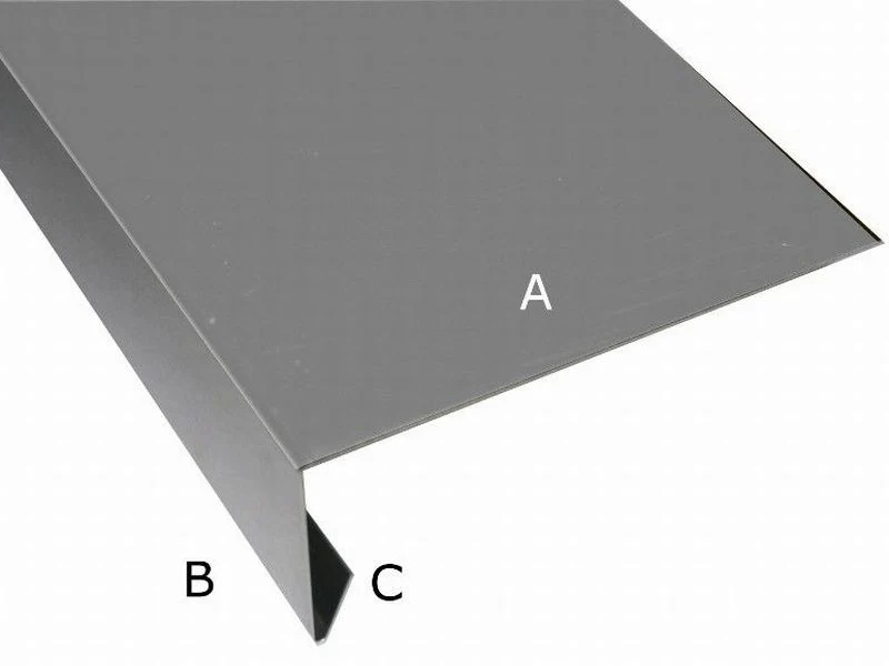 Aluminium Winkelprofil 200 cm für Giebelbretter 4 Stück - Image 2