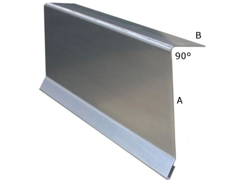 Aluminium Winkelprofil 200 cm Ortblech für Carport-Blenden 11 Stück - Image 2