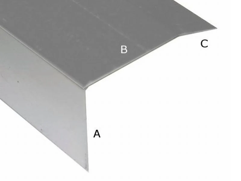 Aluminium Winkelprofil für EPDM-Dacheindeckung 50 mm 3 Stück - Image 2
