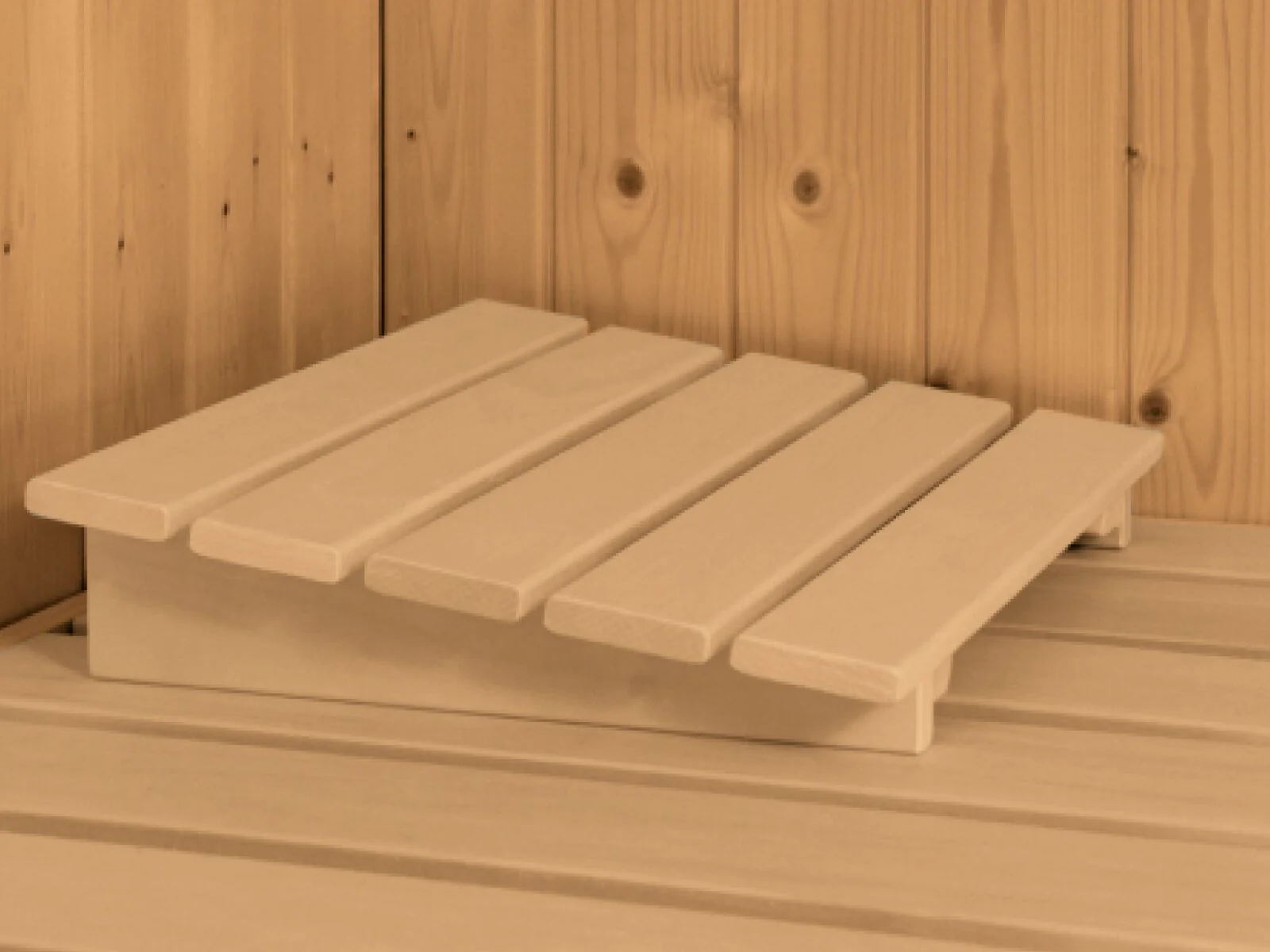 Amelia 3 - Karibu Sauna inkl. 9 kW Ofen ext. Steuerung Wifi HUUM - mit Dachkranz - - Image 9