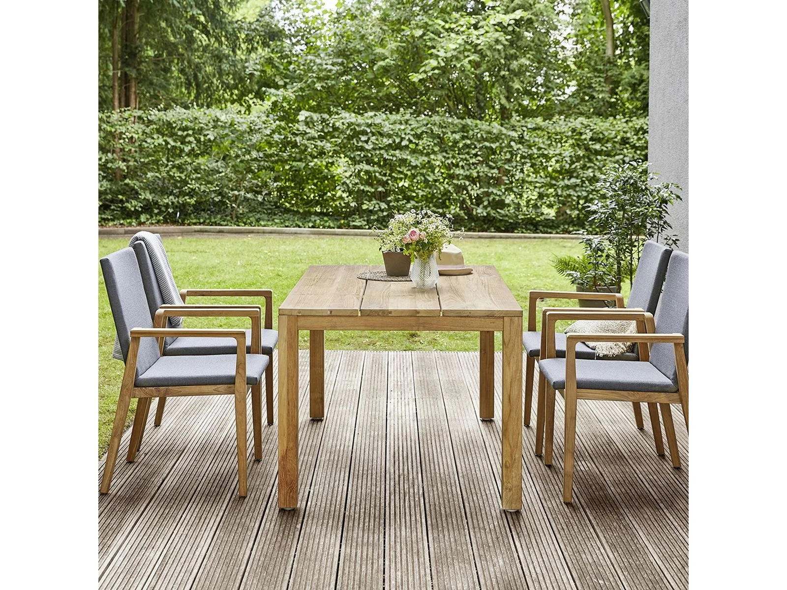 Diamond Garden Tisch Gent 210x100 cm 3 Planken - Image 4