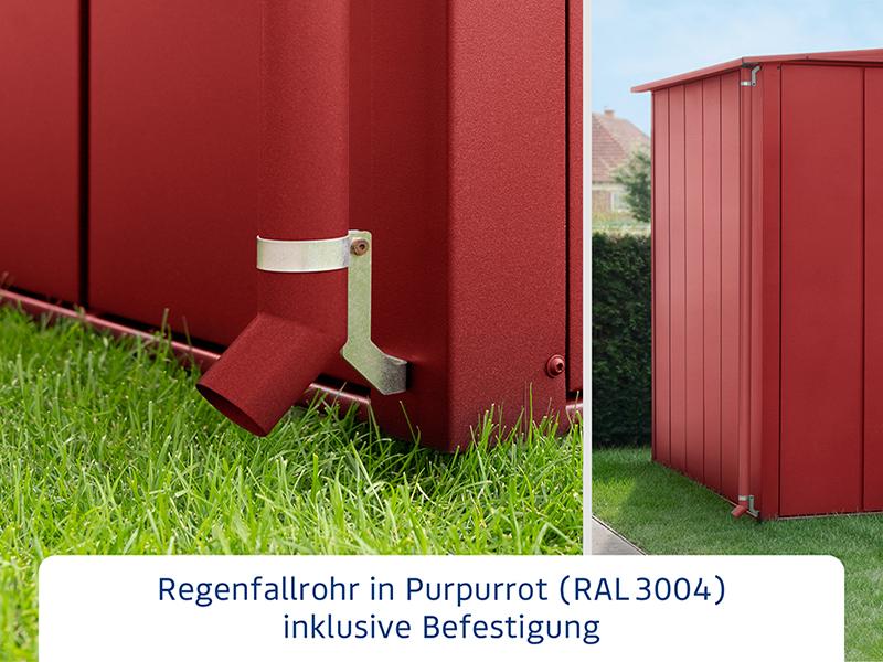 EcoStar Fallrohr, Purpurrot - Image 2