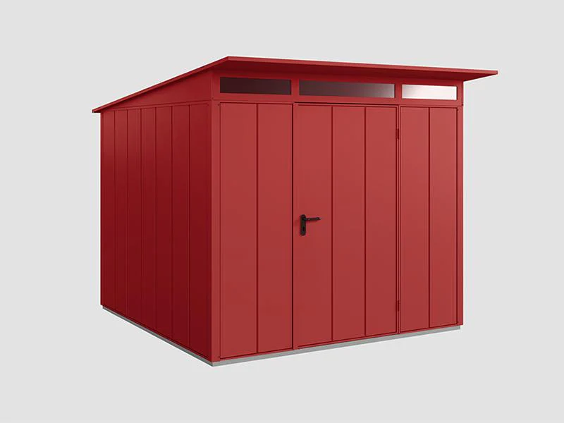 Ecostar Gerätehaus Elegant-P,Typ 2, Purpurrot, 1 flg