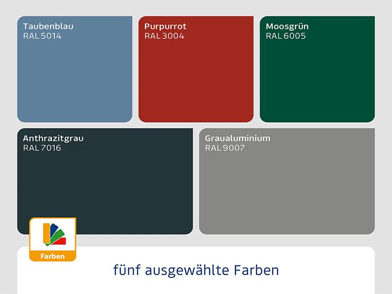 Ecostar Gerätehaus Elegant-P,Typ 3, Anthrazitgrau, 2 flg - Image 12