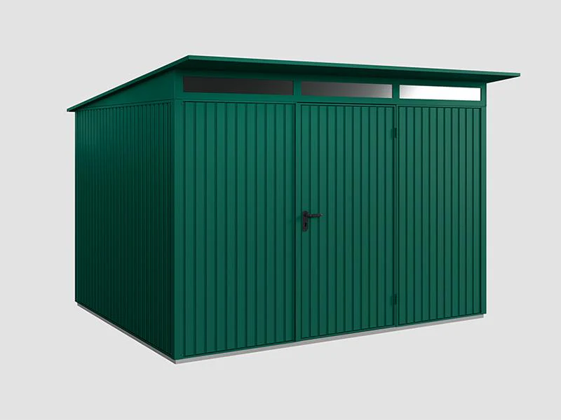 Ecostar Gerätehaus Trend-P,Typ 3, Moosgrün, 1 flg