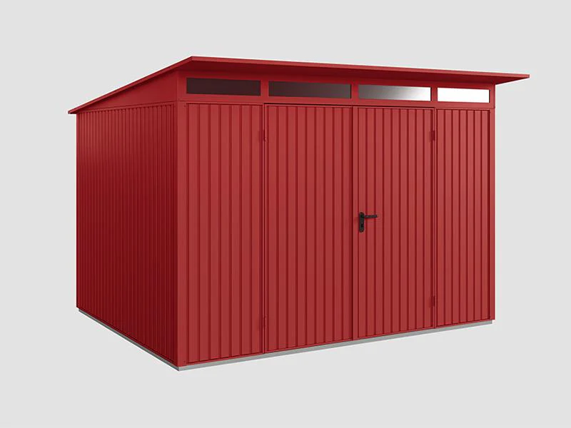Ecostar Gerätehaus Trend-P,Typ 3, Purpurrot, 2 flg