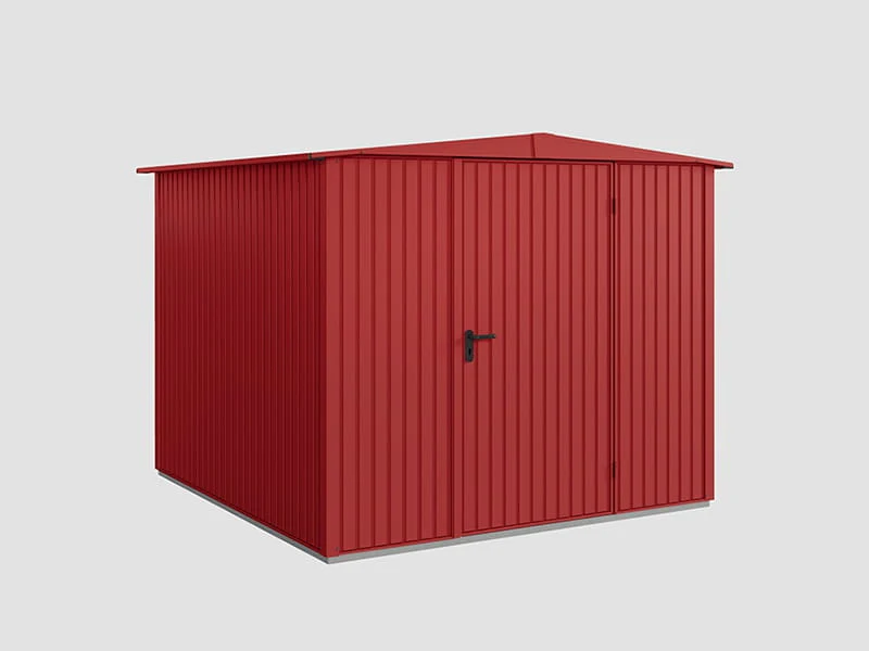 Ecostar Gerätehaus Trend-S,Typ 2, Purpurrot, 1 flg