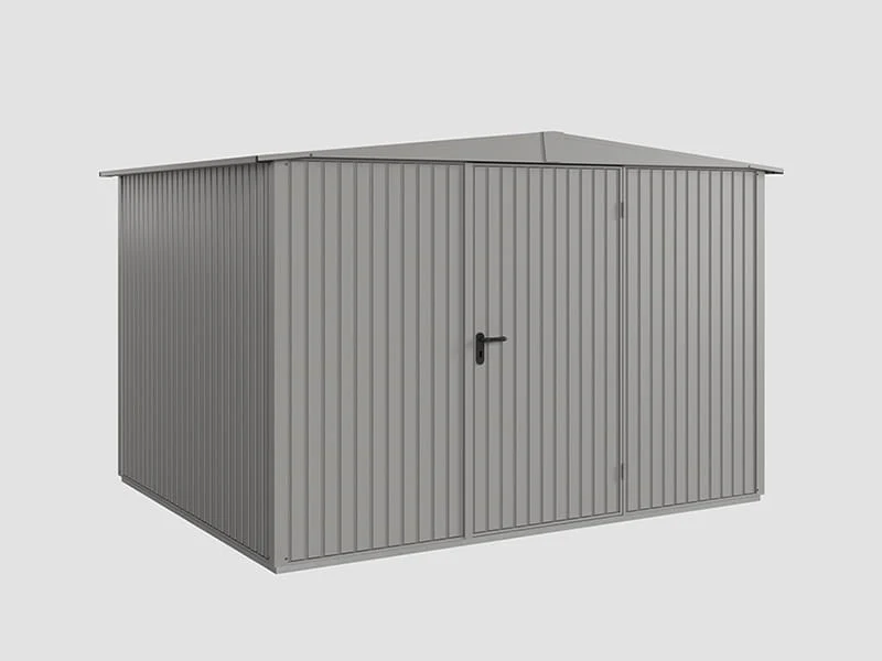 Ecostar Gerätehaus Trend-S,Typ 3, Grau Aluminum, 1 flg