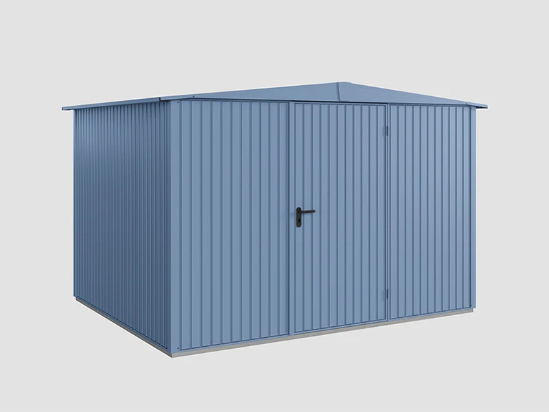 Ecostar Gerätehaus Trend-S,Typ 3, Taubenblau, 1 flg