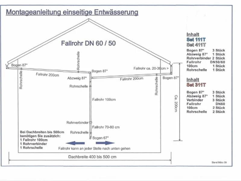 Folienflansch aus EPDM - für Fallrohre aus Kunststoff und Metall, Durchmesser 78 mm - Image 3