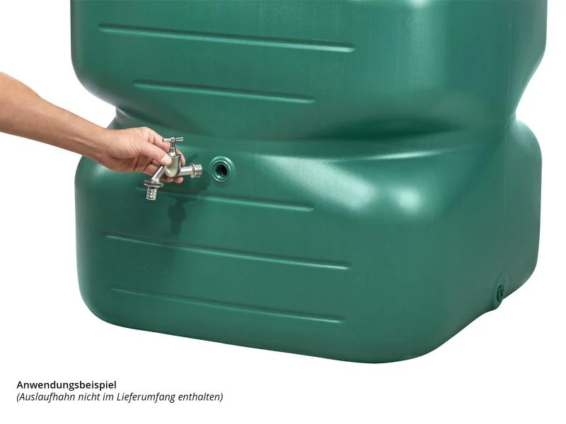Garantia Regentonne Cubus 1000 Liter, dunkelgrün - Image 7