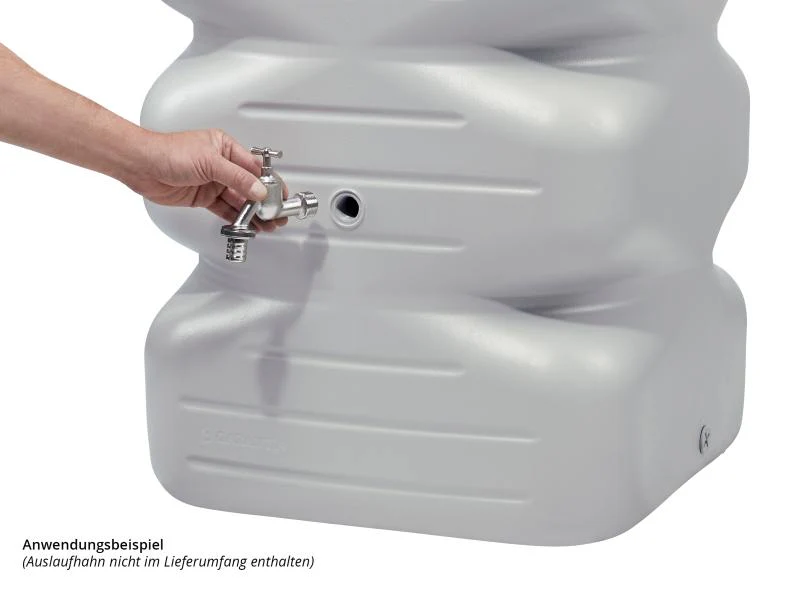 Garantia Regentonne Cubus 340 Liter, betongrau - Image 8