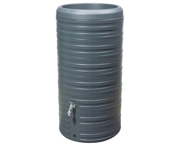 Garantia Regentonne Nordic 2in1, 300 Liter, graphit grey, inkl. Pflanzschale - Image 5