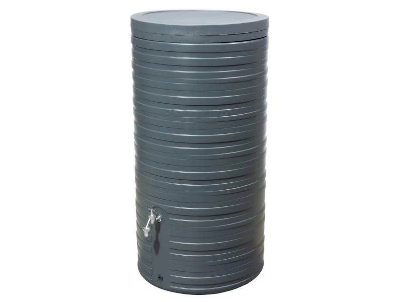 Garantia Regentonne Nordic, 300 Liter, graphit grey, inkl. Deckel - Image 5