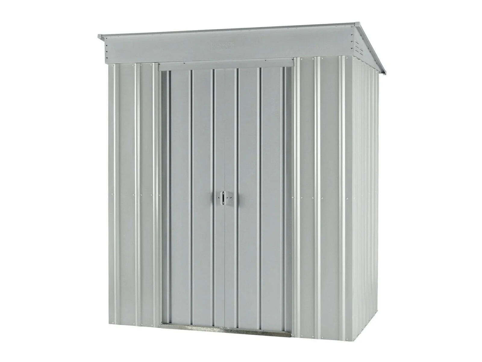 Globel Pultdach Skillion 64, silber metallic - Image 4