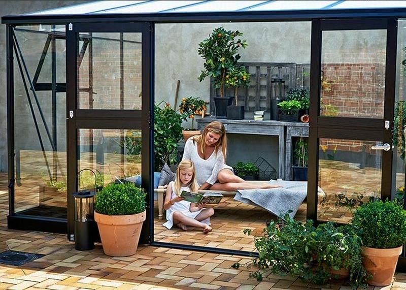 Juliana Gewächshaus Veranda 4.4 Alu Sicherheitsglas - Image 4