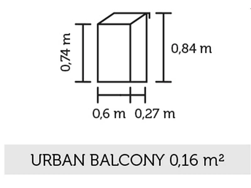 Juliana Urban Gewächshaus Balcony schwarz - Image 4