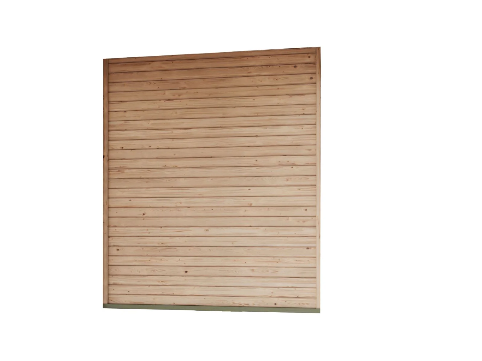 Karibu Cubeco Pavillon Seitenwand/Rückwand geschlossen, natur - Image 2