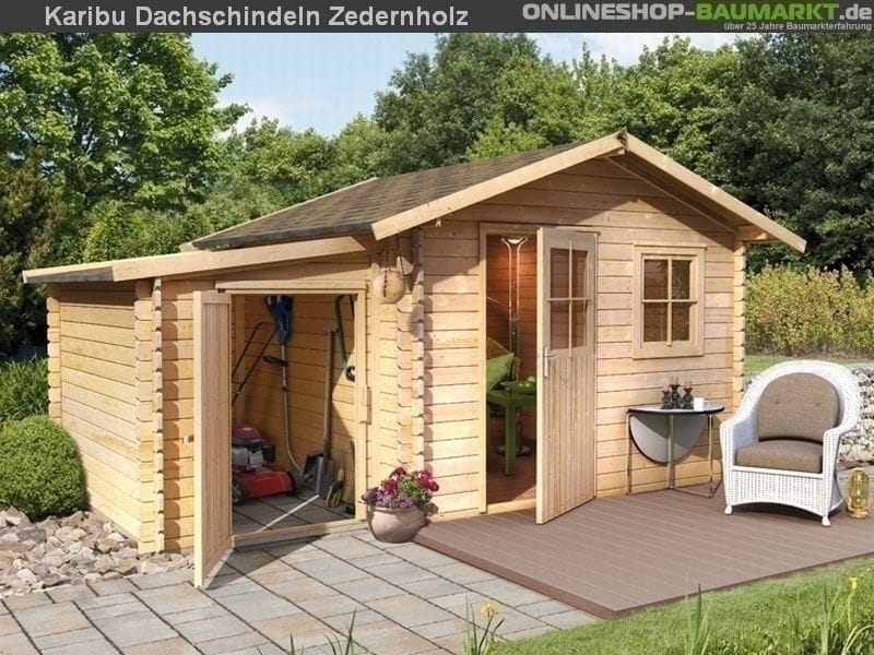 Karibu Dachschindeln Asymetrisch Zedernholz 21 Pakete - Image 3