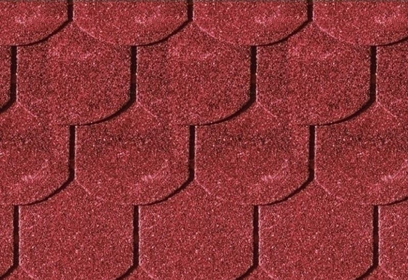 Karibu Dachschindeln Biberschwanz rot 27 Pakete - Image 2