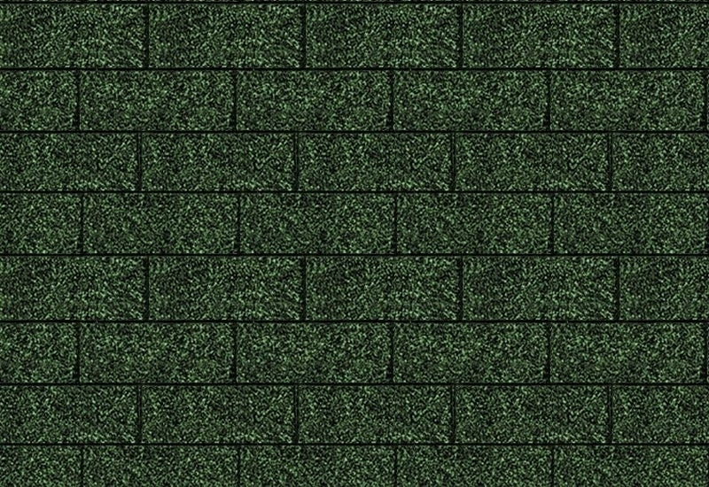 Karibu Dachschindeln Rechteck dunkelgrün 11 Pakete - Image 2