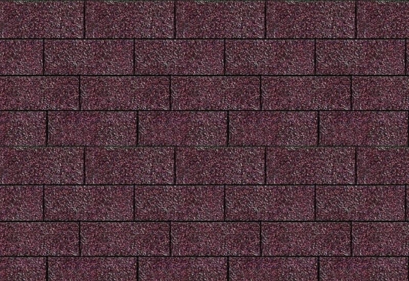 Karibu Dachschindeln Rechteck dunkelrot 10 Pakete - Image 2