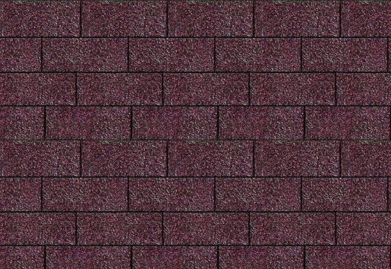 Karibu Dachschindeln Rechteck dunkelrot 12 Pakete - Image 2