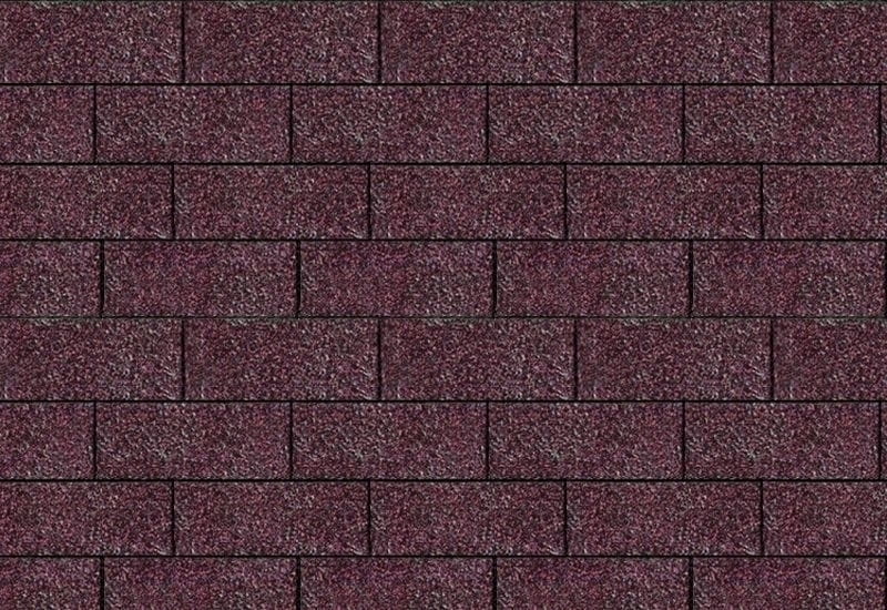 Karibu Dachschindeln Rechteck dunkelrot 13 Pakete - Image 2