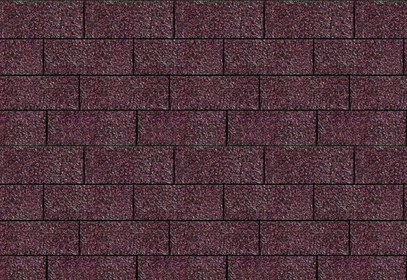 Karibu Dachschindeln Rechteck dunkelrot 16 Pakete - Image 2
