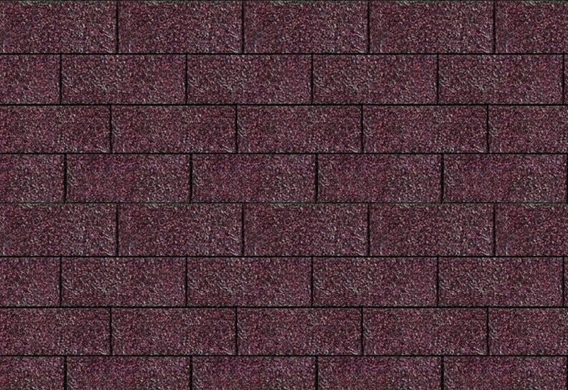 Karibu Dachschindeln Rechteck dunkelrot 16 Pakete - Image 2