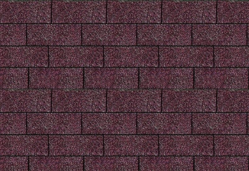 Karibu Dachschindeln Rechteck dunkelrot 6 Pakete - Image 2