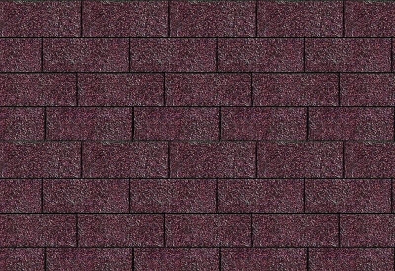 Karibu Dachschindeln Rechteck dunkelrot 9 Pakete - Image 2