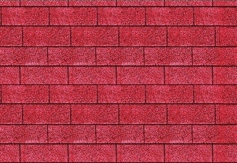 Karibu Dachschindeln Rechteck rot 27 Pakete - Image 2