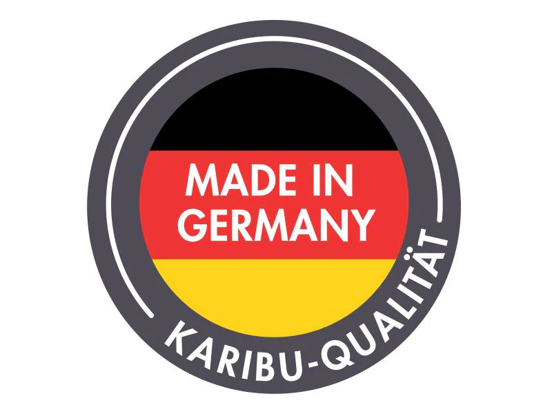 Karibu Fasssauna Quadro 3 inkl. 9 kW Ofen ext. Steuerung - 38 mm - Image 12