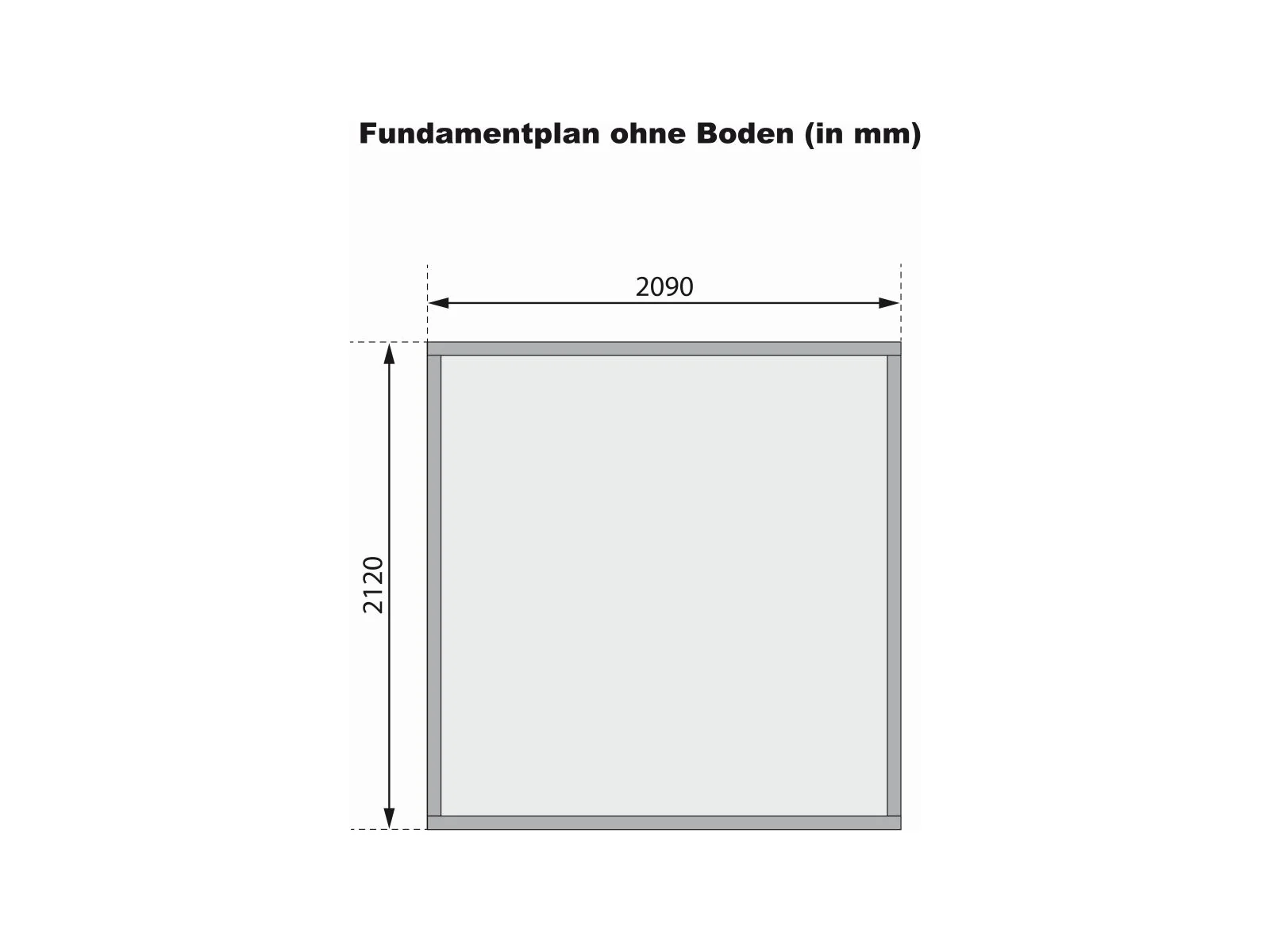 Karibu Gartenhaus Askola 2 natur 19 mm - Image 3