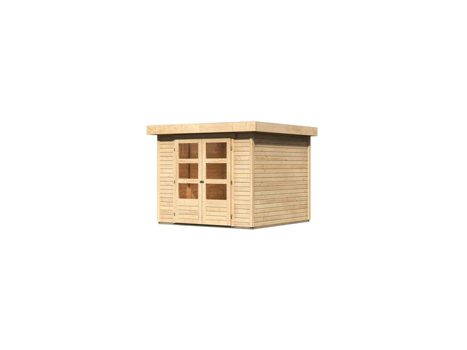 Karibu Gartenhaus Askola 3,5 natur 19 mm - Image 4