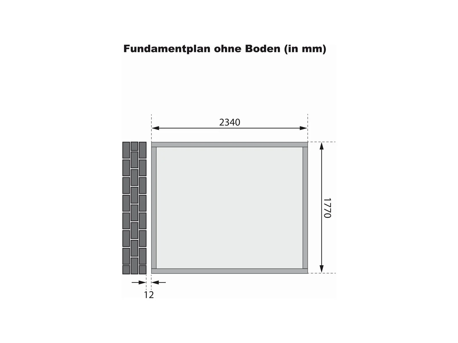 Karibu Gartenhaus Bomlitz 2 natur 19 mm - Image 3