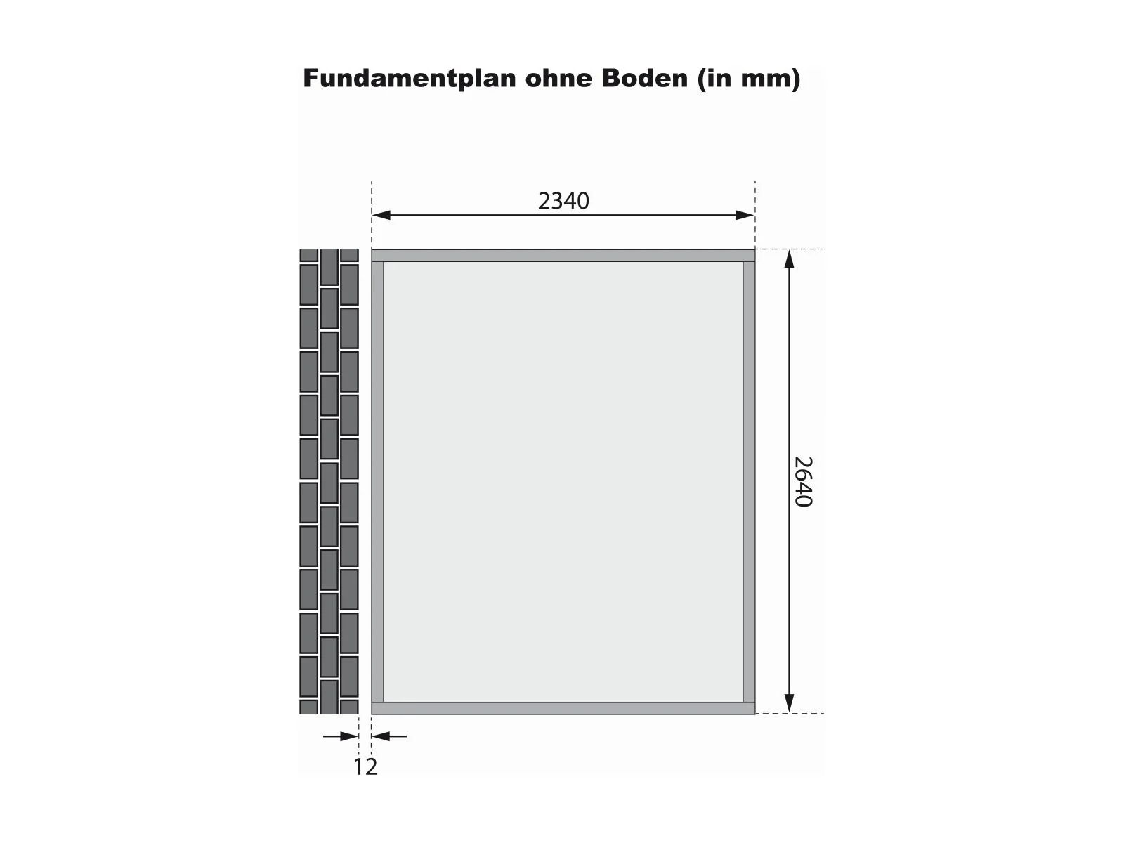 Karibu Gartenhaus Bomlitz 3 terragrau 19 mm - Image 4