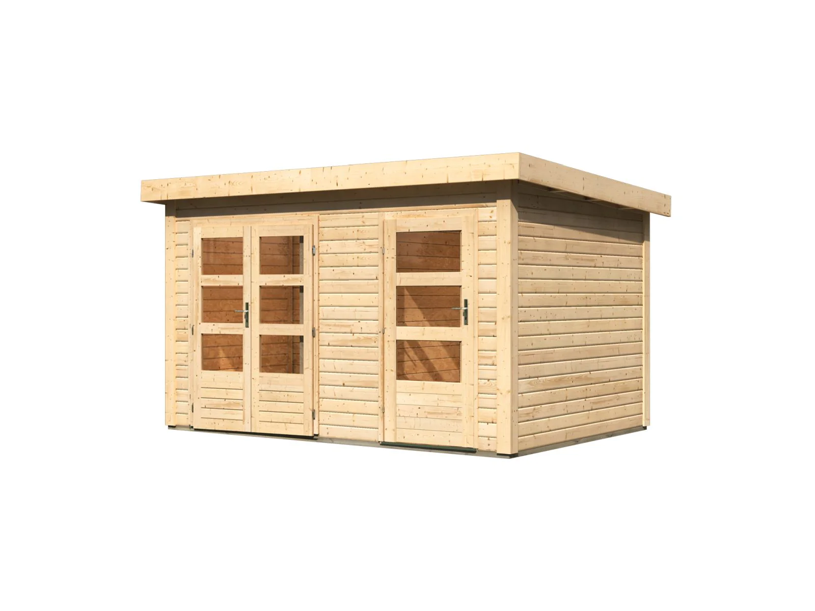 Karibu Gartenhaus Schönbuch 1 38 mm 2-Raum-Haus - Image 5