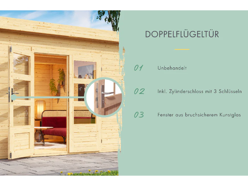 Karibu Gartenhaus Talkau 3 - Image 4