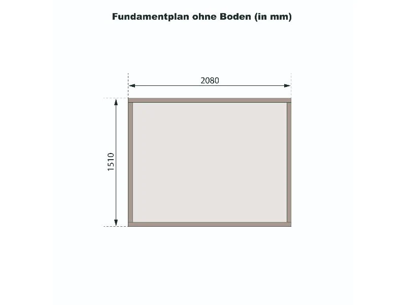 Karibu Gerätehaus Merseburg 3, vorvergraut, 14 mm - Image 4