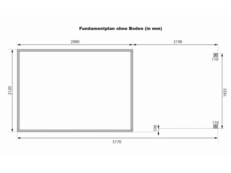 Karibu Hybrid Gartenhaus Jupiter 4 D wassergrau/anthrazit, inkl. 2,35 m Anbaudach - Image 7