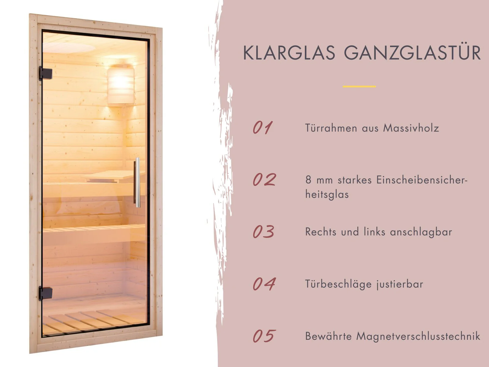 Karibu Hybrid Saunahaus Ares 1, mit Anbaudach in anthrazit/graualuminium, inkl. 9 kW Bioofen ext. Steuerung Wifi HUUM - Image 6