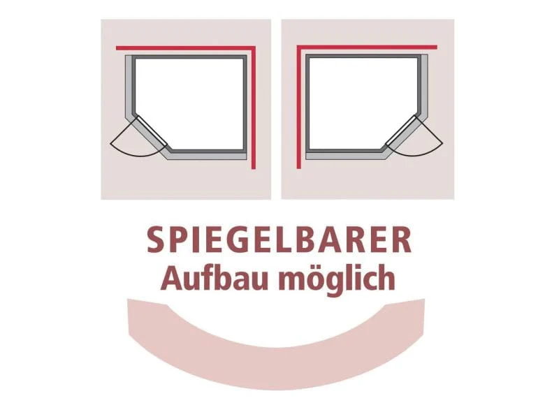 Karibu Massivholzsauna Mia 38 mm mit moderner Saunatür, ohne Dachkranz - Image 8