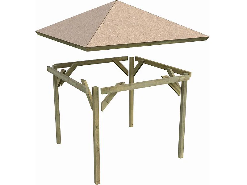 Karibu Pavillon-Carport Kirn 1 kdi - Image 5