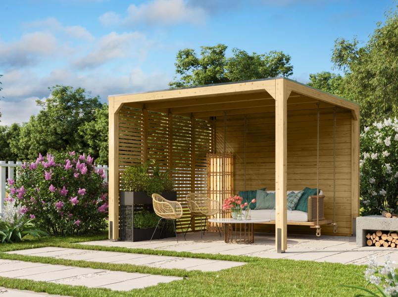 Karibu Pavillon Cubus natur - Image 2