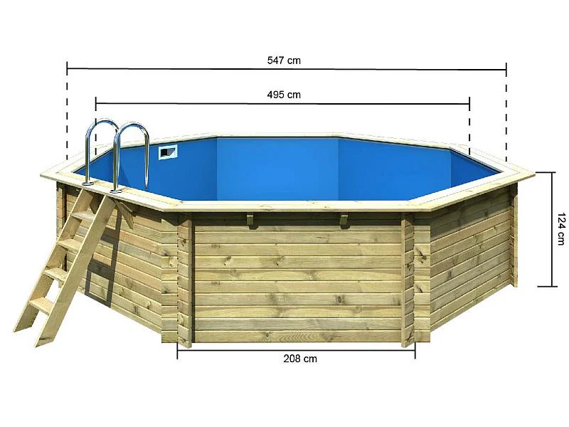 Karibu Pool Modell 3 Variante A - Image 2