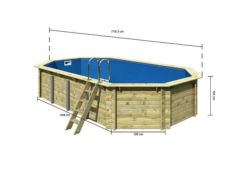 Karibu Pool Modell 5 Variante A - Image 3
